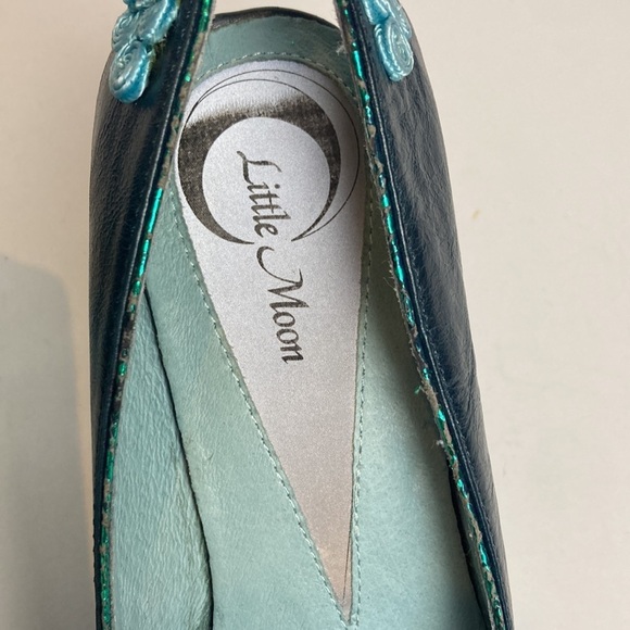 Little Moon Parisian Heels Sz 39 Feminine 50’s  Cosplay Reflective Pin-up Retro - Picture 15 of 16